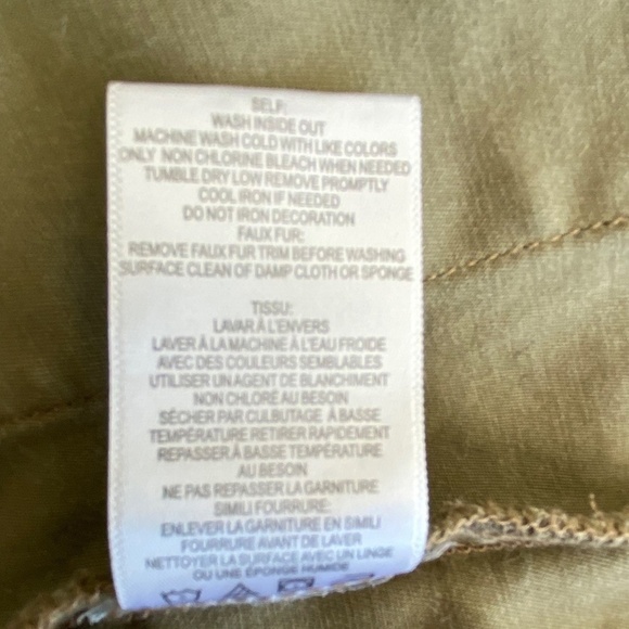 SAM Edelman camo cargo jacket with removable liner size XS - Picture 10 of 13